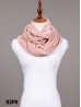 Super Soft Chenille Feeling Ribbed Loop Scarf